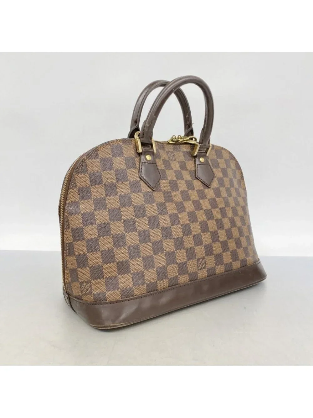 Louis Vuitton Handbag Damier Alma Ebene